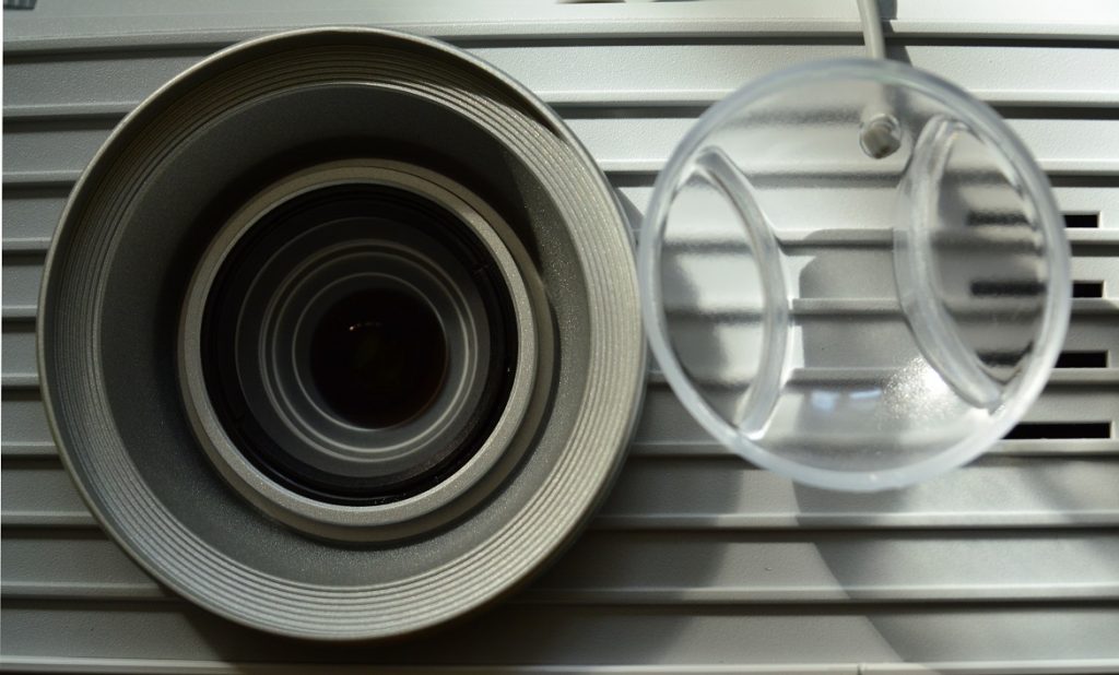 Projector for audio visual solutions services
