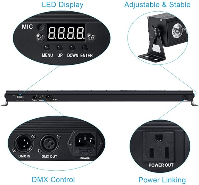 LED Party light rental in vancouver