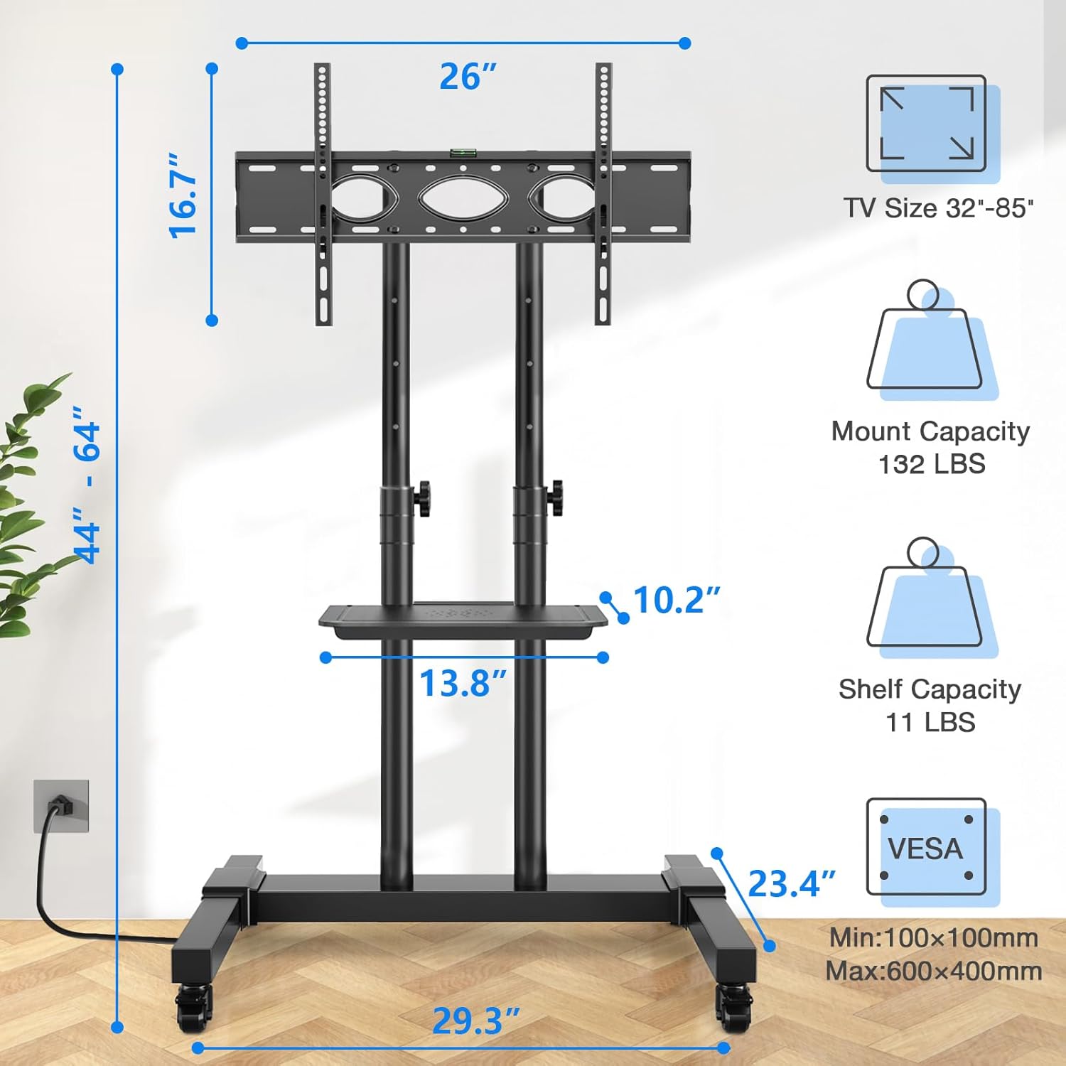 Rent TV Stand Dimensions