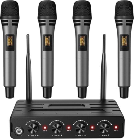 Rent-a-4-wireless-microphone