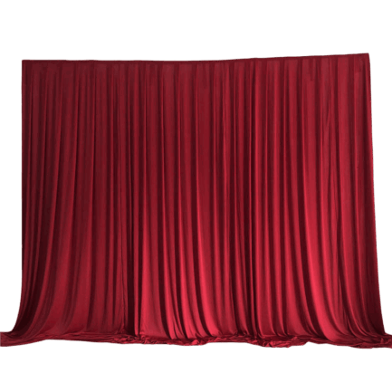 Red_pipe_drape_rental_vancouver